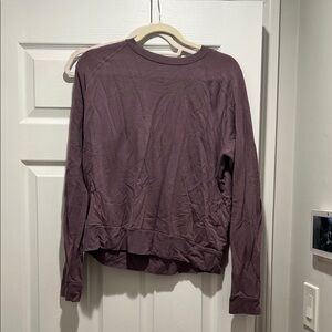 Beyond Yoga Plum Sweatshirt